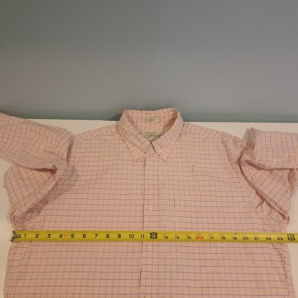 J. Crew Classic 100's 2-Ply Yarns Men's Large Button Down Shirt Style BJ705 SP23 - Picture 11 of 15